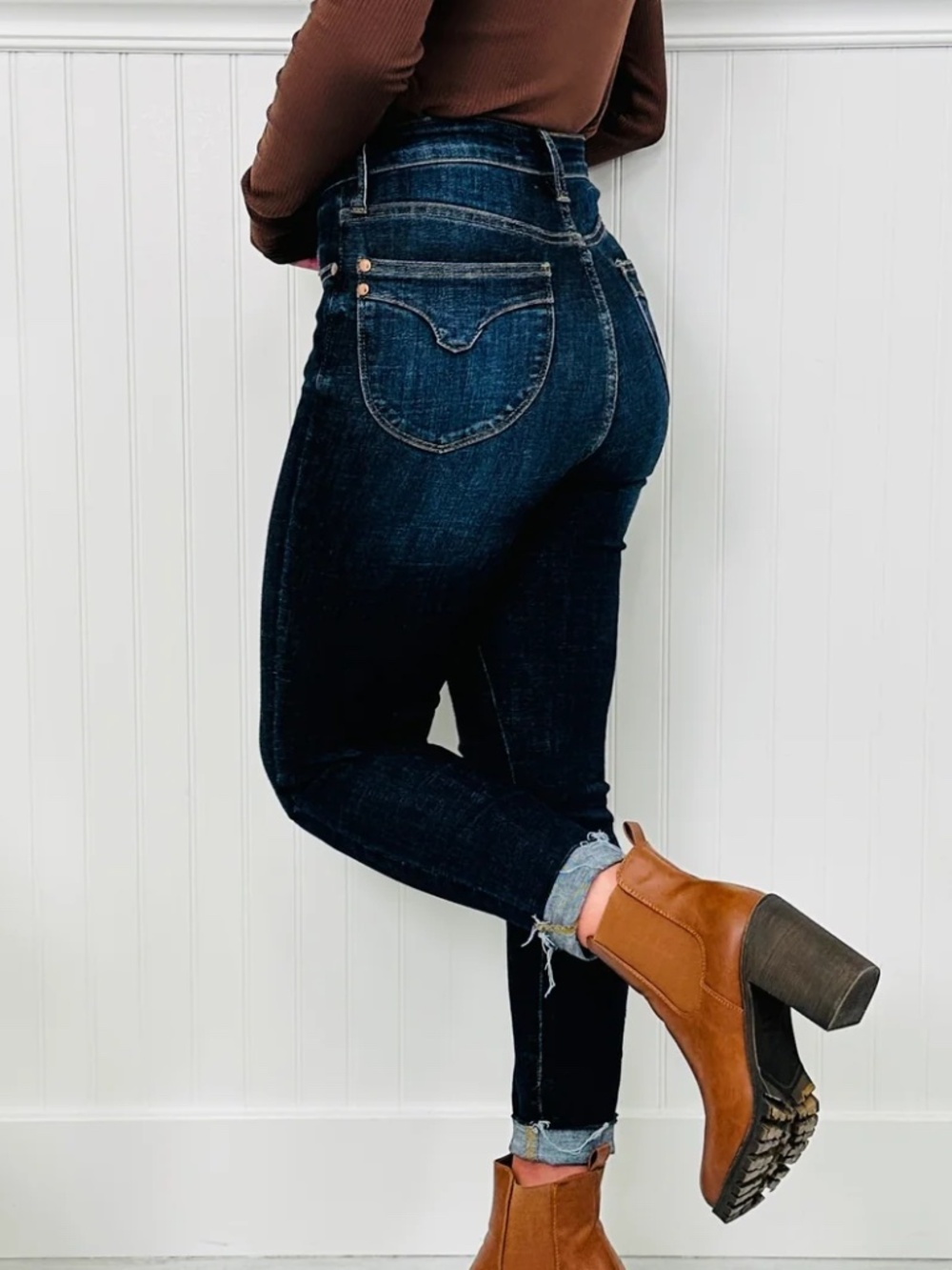 Judy Blue The Trifecta Tummy Control & Butt Lifting Skinny Jeans 9 / 29 fits 12